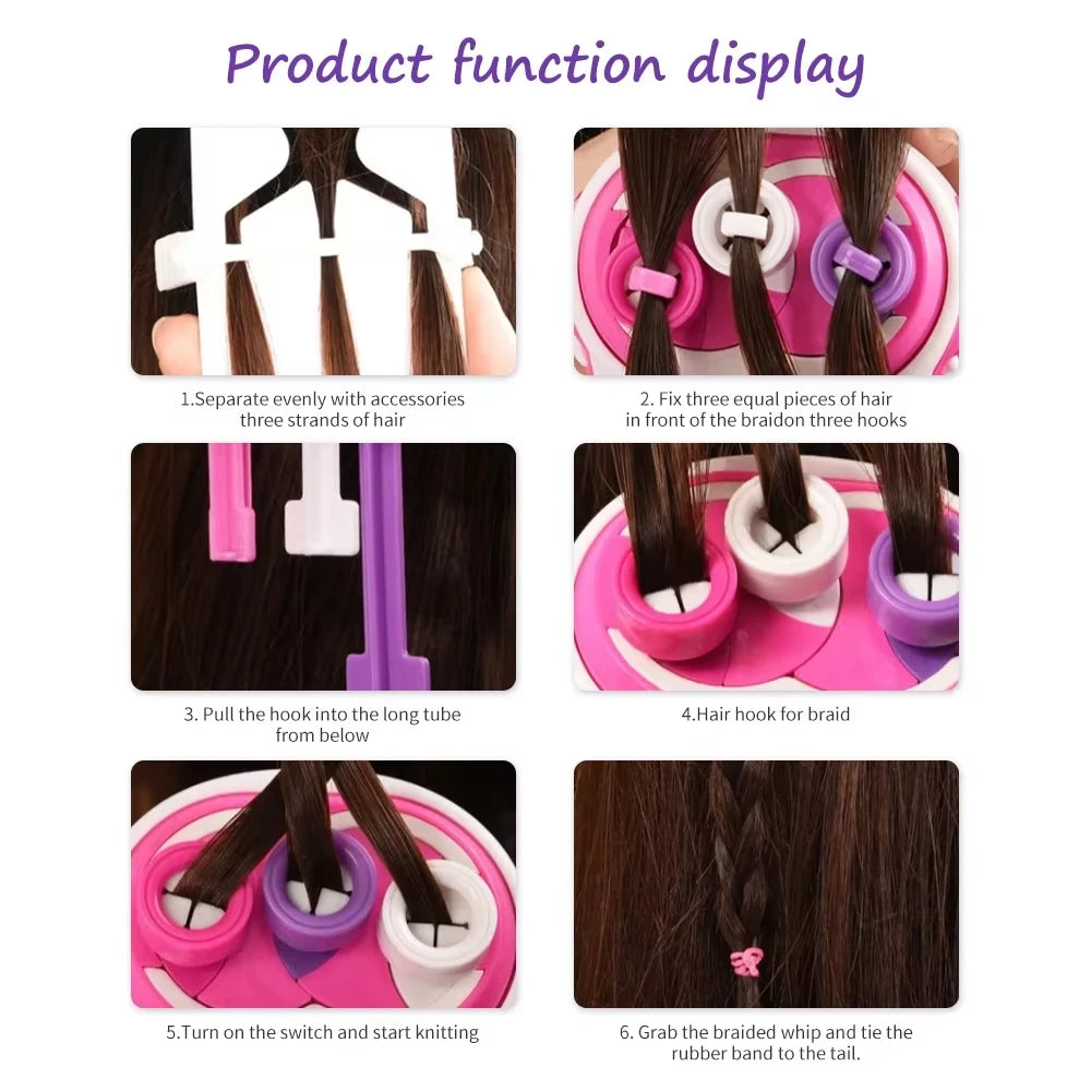 Automatic DIY Hair Braider