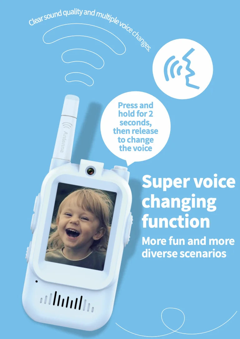 Kids Video Walkie-Talkie Duo