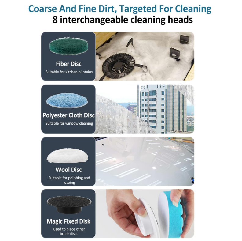 PowerSpin Cordless Home Cleaning Scrubber