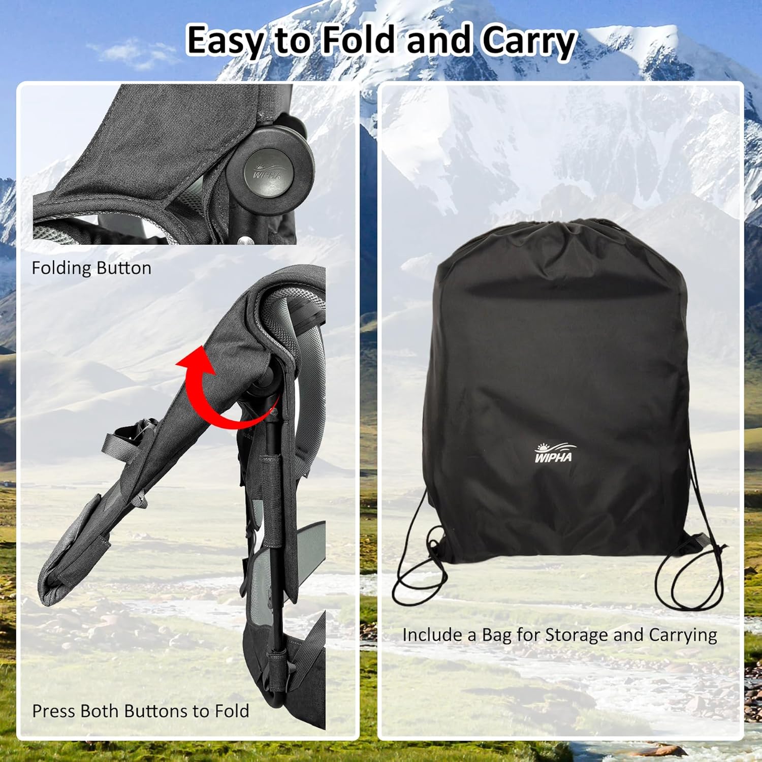 TrailReady Toddler Carrier Pack