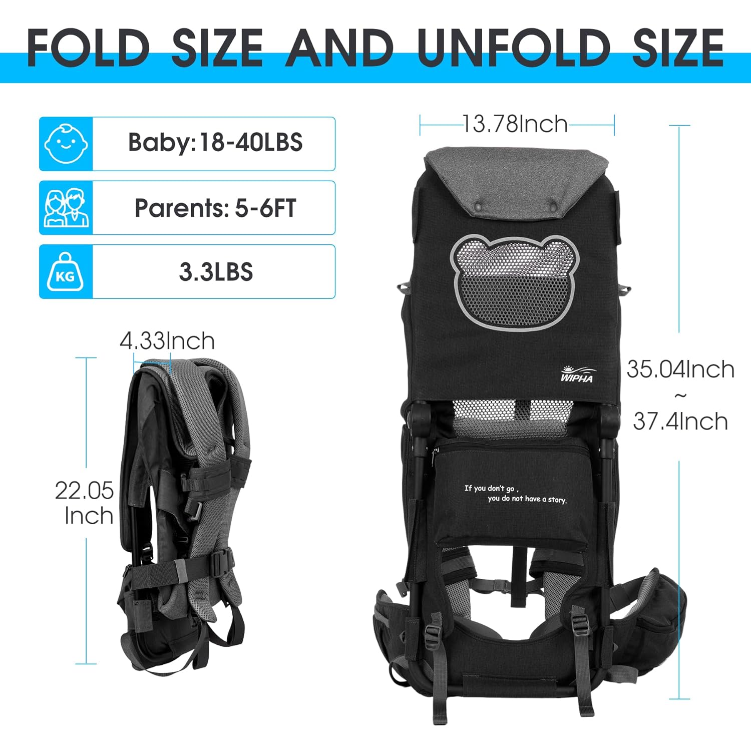 TrailReady Toddler Carrier Pack