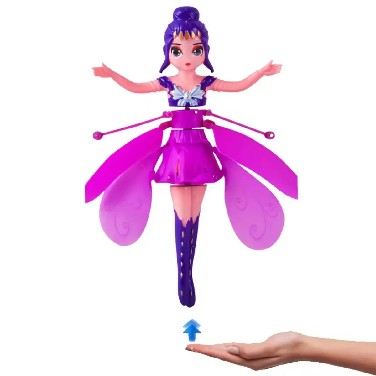 Glow Gesture Flying Hero Toy