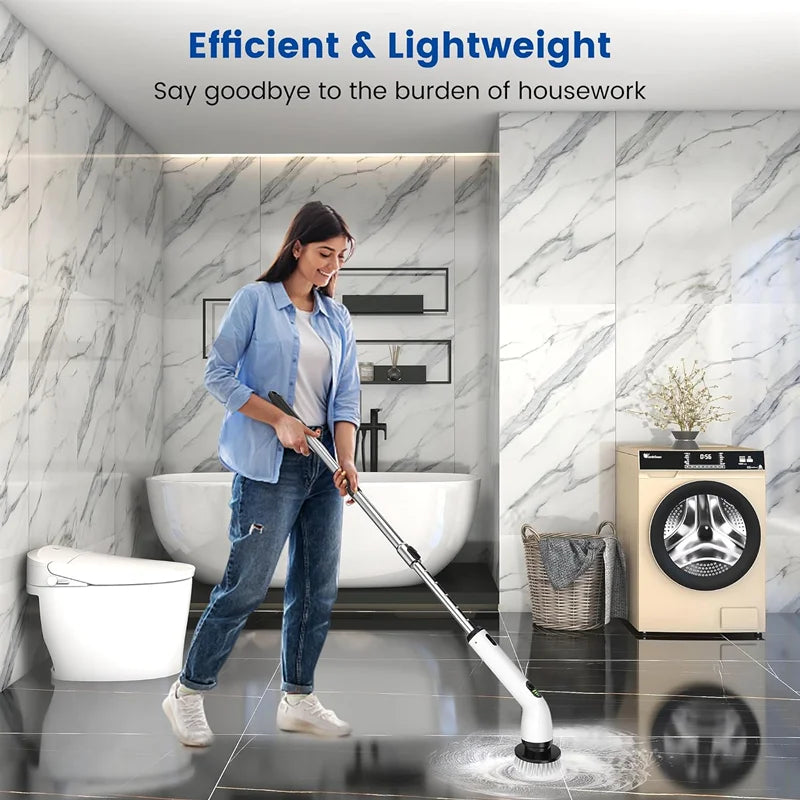 PowerSpin Cordless Home Cleaning Scrubber