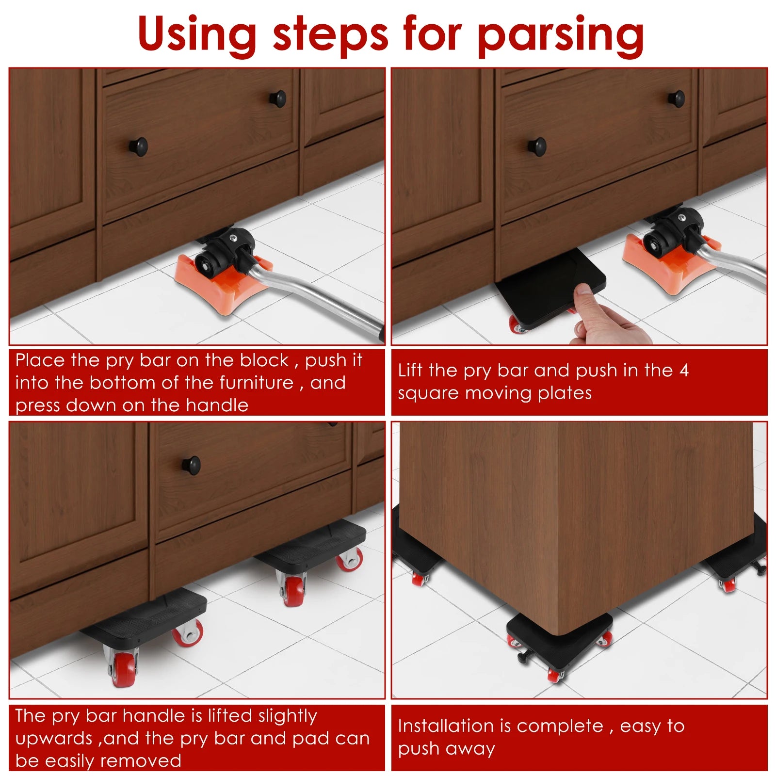 Heavy-Duty Furniture Mover Kit