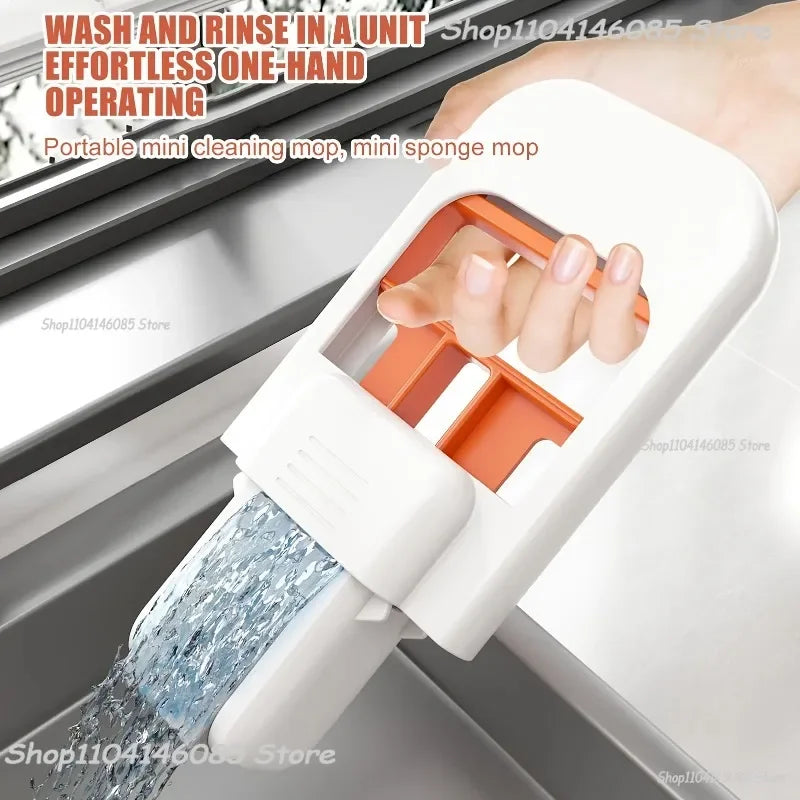 QuickClean Mini Sponge Handfree Mop