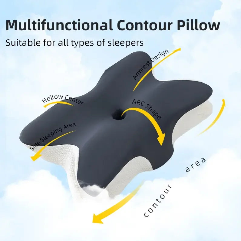 Butterfly Cervical Memory Pillow